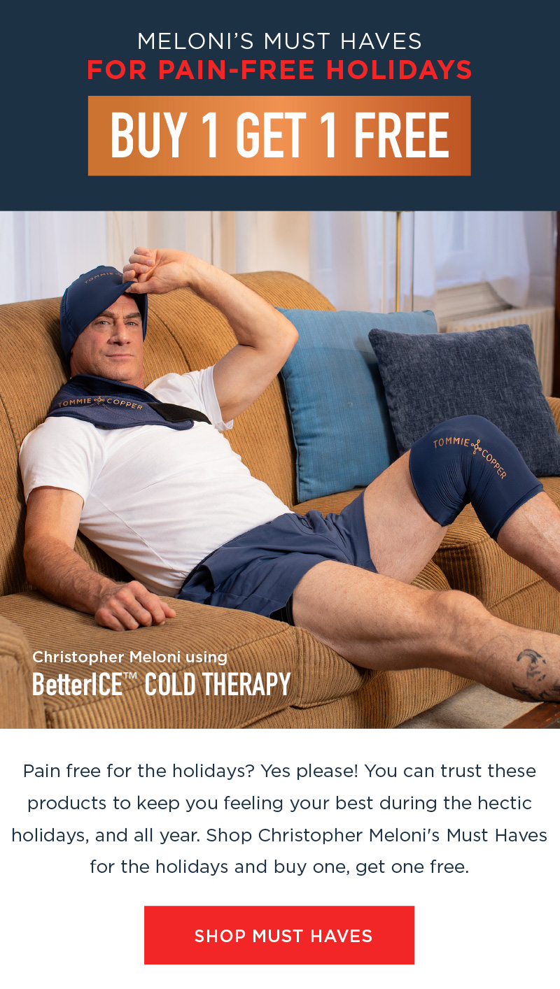 MELONI'S MUST HAVES FOR PAIN FREE HOLIDAYS BUY 1 GET 1 FREE