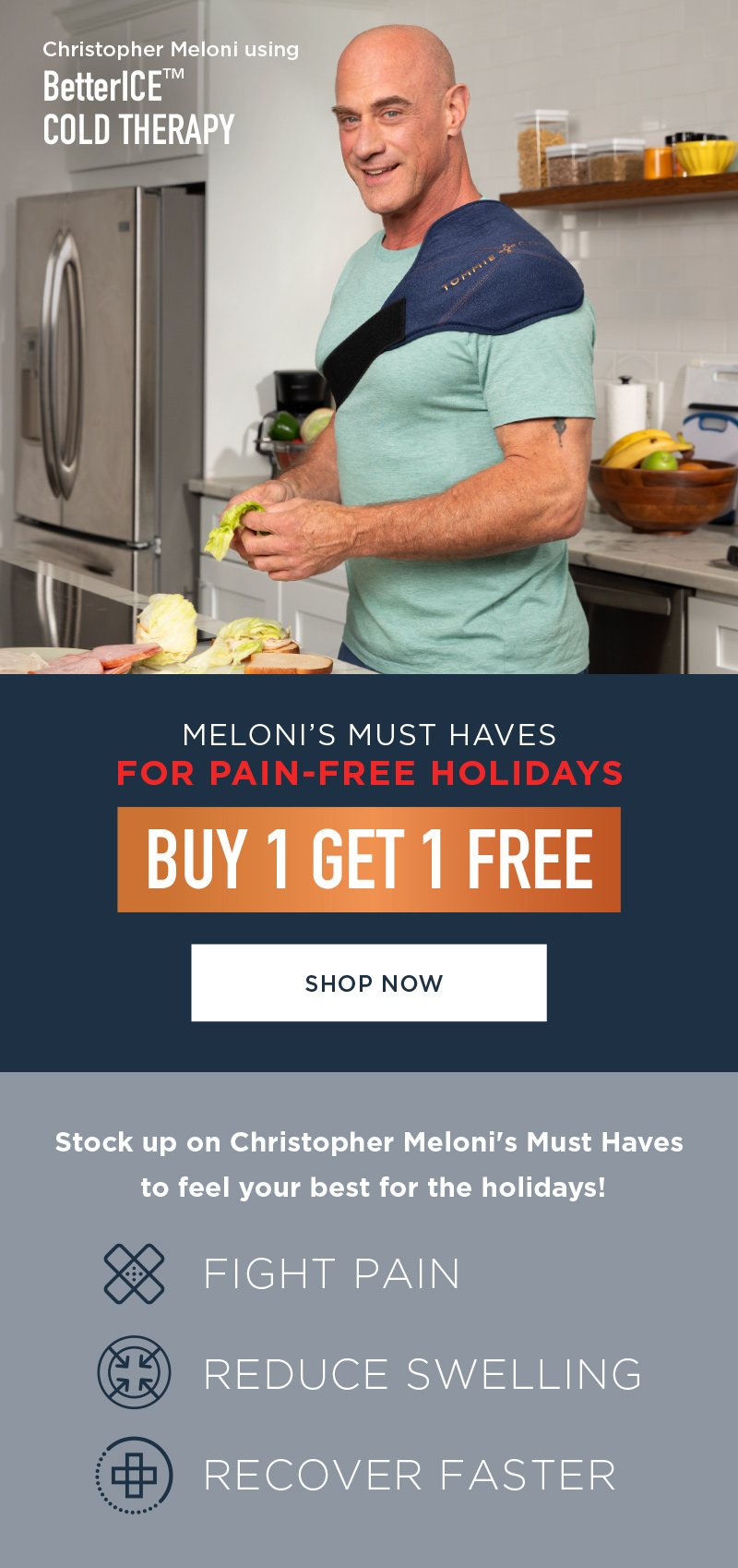 MELONI'S MUST HAVES FOR PAIN FREE HOLIDAYS BUY 1 GET 1 FREE