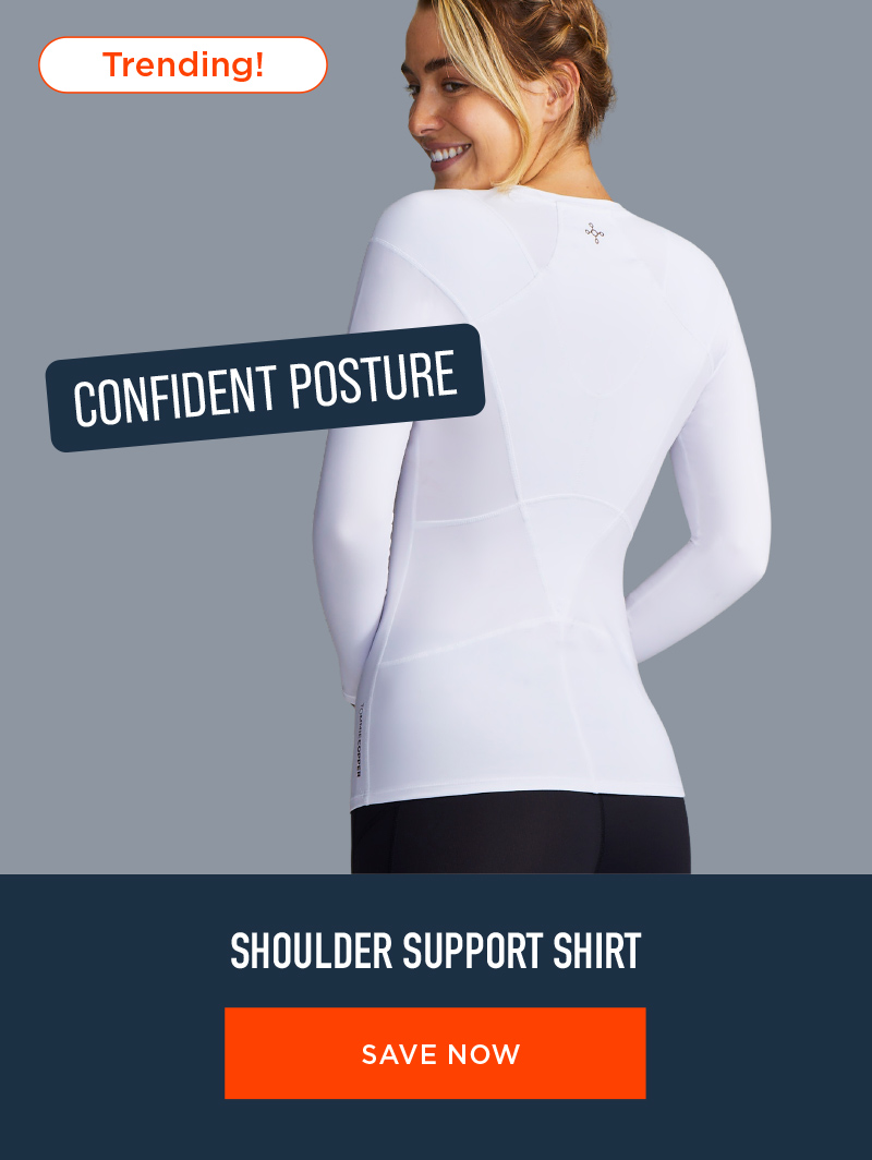 WOMEN'S LONG SLEEEVE SHOULDER SUPPORT SHIRT SAVE NOW