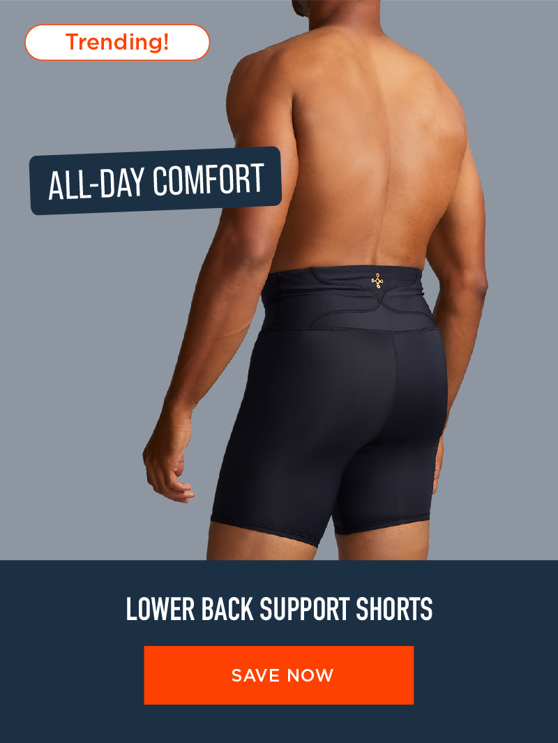 MEN'S LOWER BACK SUPPORT SHORTS SAVE NOW