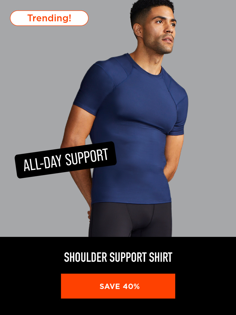 SHOULDER SUPPORT SHIRT SAVE 40%