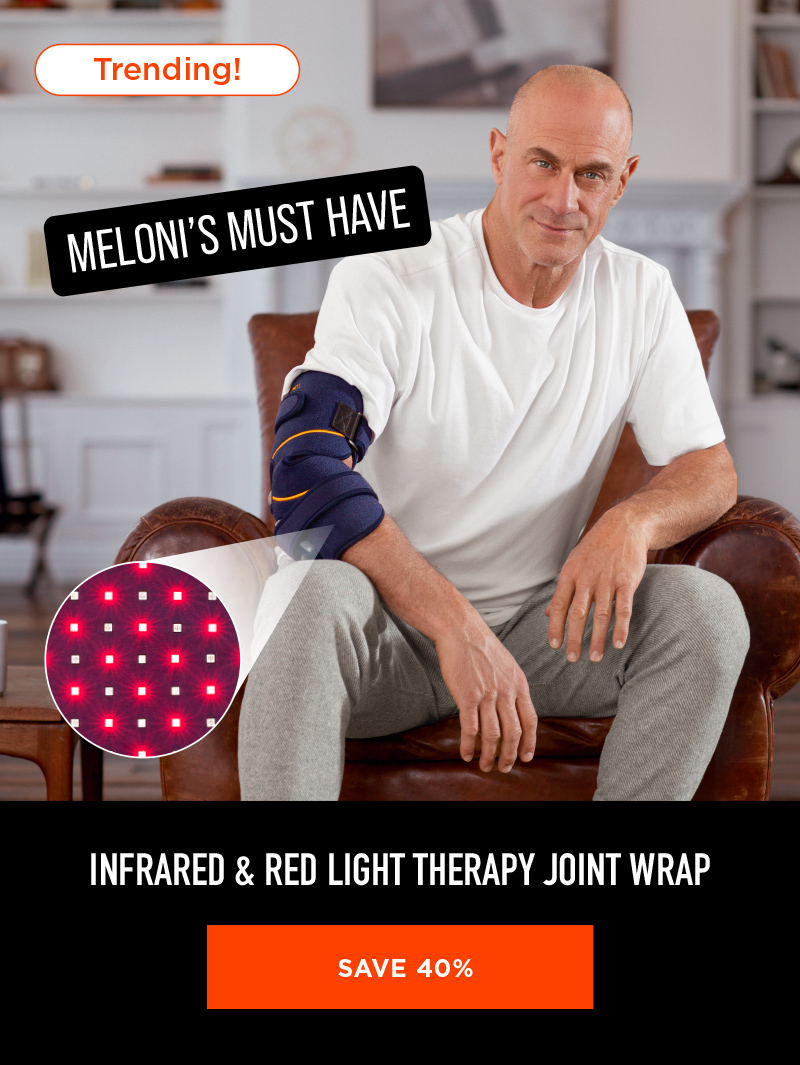 INFRARED & RED LIGHT THERAPY JOINT WRAP SAVE 40%