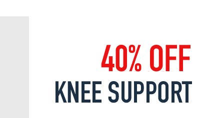 40% OFF KNEE SUPPORT