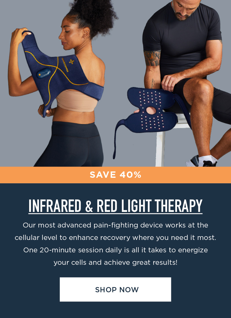 SAVE 40% INFRARED & RED LIGHT THERAPY SHOP NOW