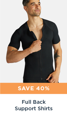 SAVE 40% FULL BACK SUPPORT SHIRTS