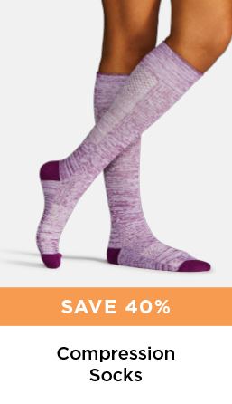 SAVE 40% COMPRESSION SOCKS