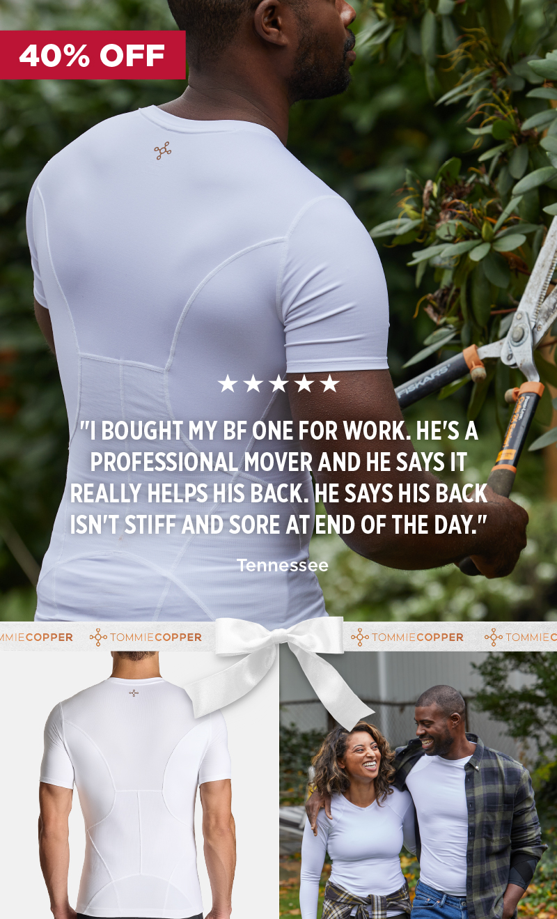 Men's Lower Back Support Shirt