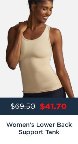 Women's Lower Back Support Tank