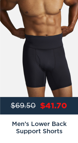 Men's Lower Back Support Shorts