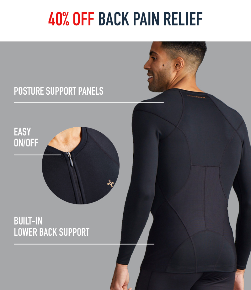 40% OFF BACK PAIN RELIEF