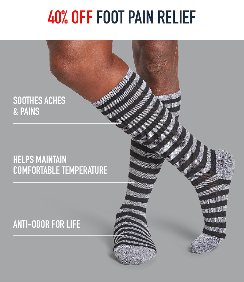 40% OFF FOOT PAIN RELIEF