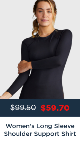 Women's Long Sleeve Shoulder Support Shirt