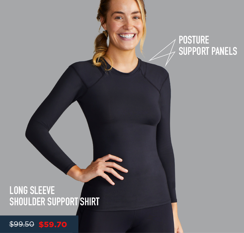 LONG SLEEVE SHOULDER SUPPORT SHIRT