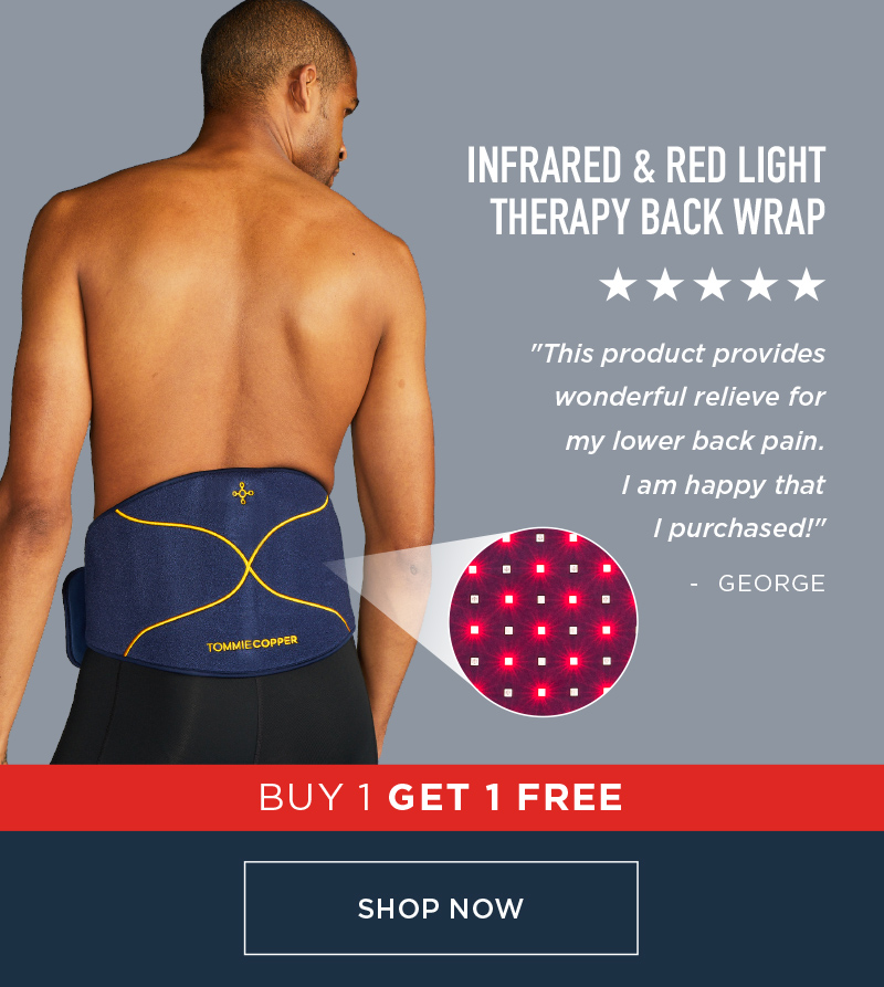 INFRARED & RED LIGHT THERAPY BACK WRAP BUY 1 GET 1 FREE SHOP NOW