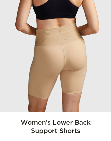 WOMEN'S LOWER BACK SUPPORT SHORTS