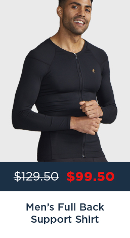 Men's Full Back Support Shirt