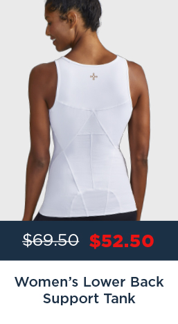 Women's Lower Back Support Tank