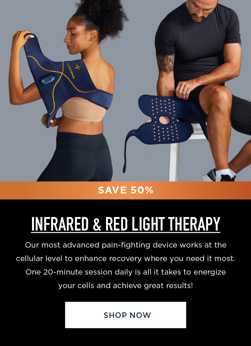 SAVE 50% INFRARED & RED LIGHT THERAPY SHOP NOW