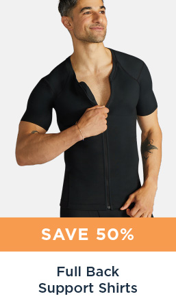 SAVE 50% FULL BACK SUPPORT SHIRTS