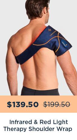 Pro-Grade Infrared & Red Light Therapy Shoulder Wrap