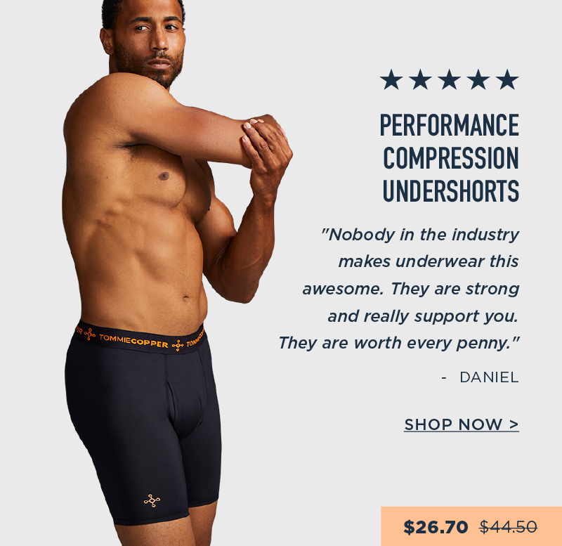 Men's Performance Compression Undershorts