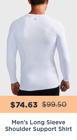 Men's Long Sleeve Shoulder Support Shirt