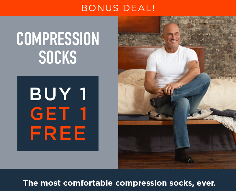 BONUS DEAL! COMPRESSION SOCKS BUY 1 GET 1 FREE