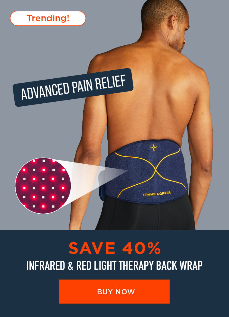 SAVE 40% INFRARED & RED LIGHT THERAPY BACK WRAP BUY NOW
