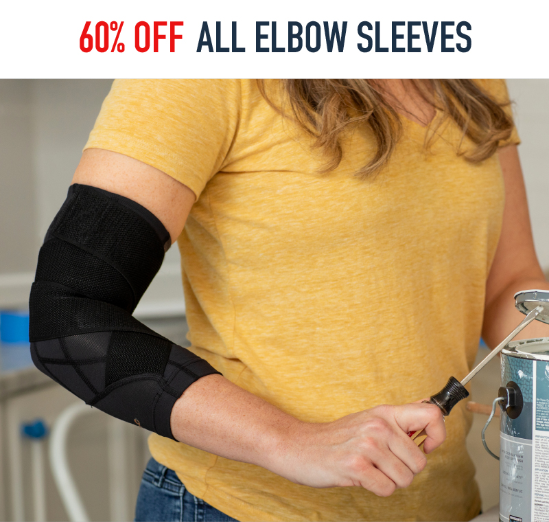 60% OFF ALL ELBOW SLEEVES