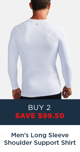 Men's Long Sleeve Shoulder Support Shirt