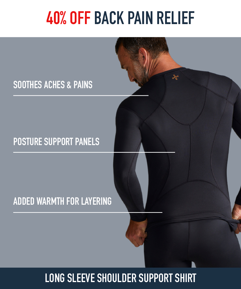 40% OFF BACK PAIN RELIEF