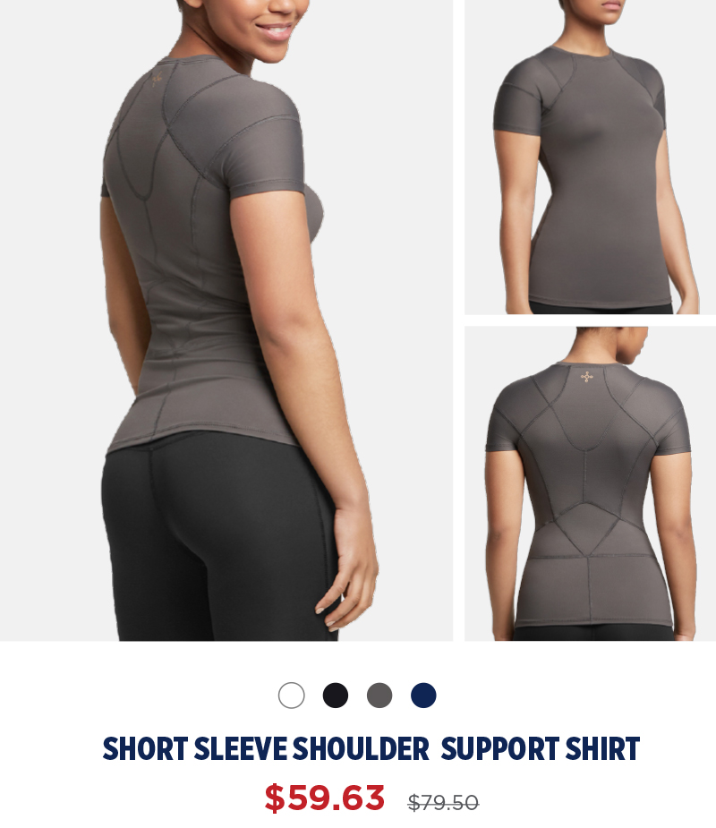 Women's Pro-Grade Short Sleeve Shoulder Support Shirt