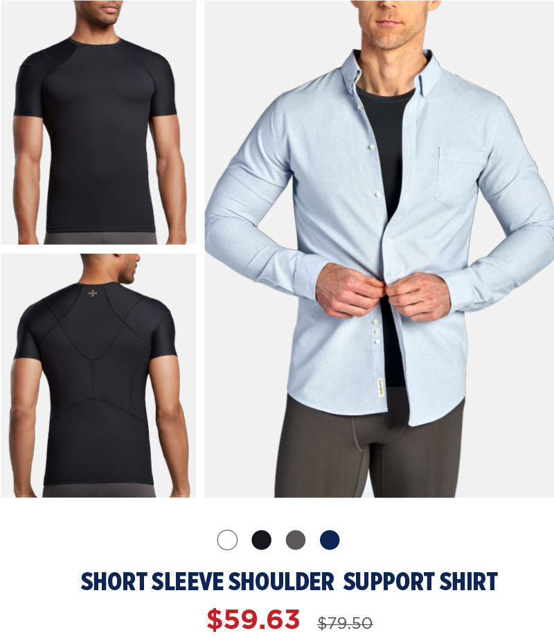 Men's Pro-Grade Long Sleeve Shoulder Support Shirt