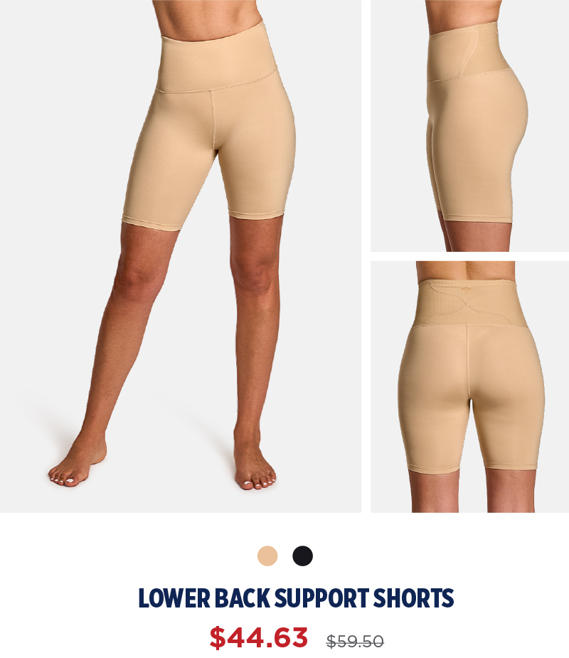 Women's Pro-Grade Lower Back Support Shorts