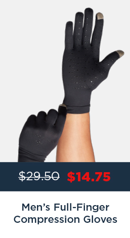 MEN'S FULL FINGER COMPRESSION GLOVES