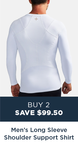 Men's Long Sleeve Shoulder Support Shirt