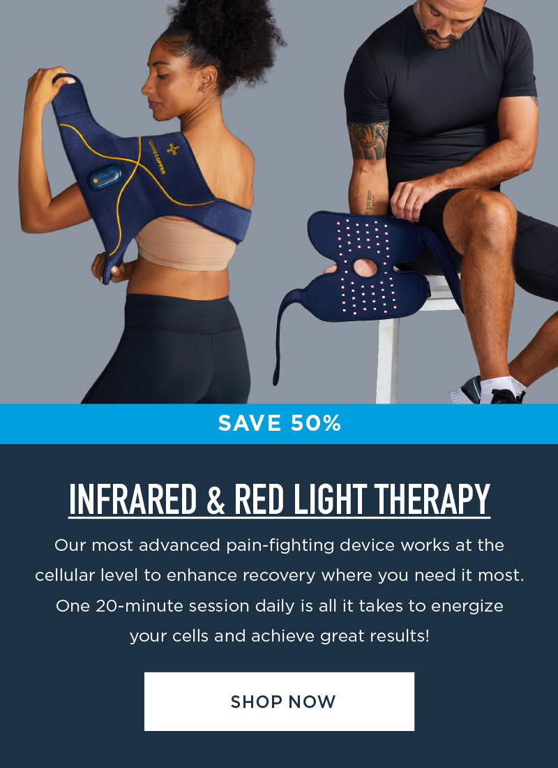 SAVE 50% INFRARED & RED LIGHT THERAPY SHOP NOW