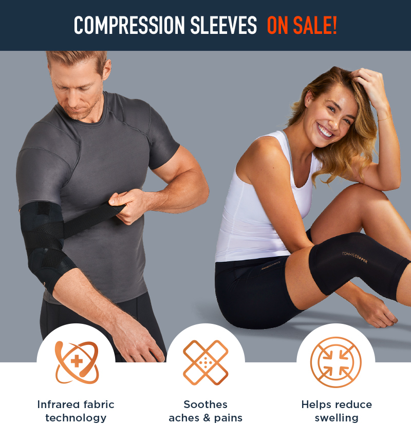 COMPRESSION SLEEVES ON SALE!