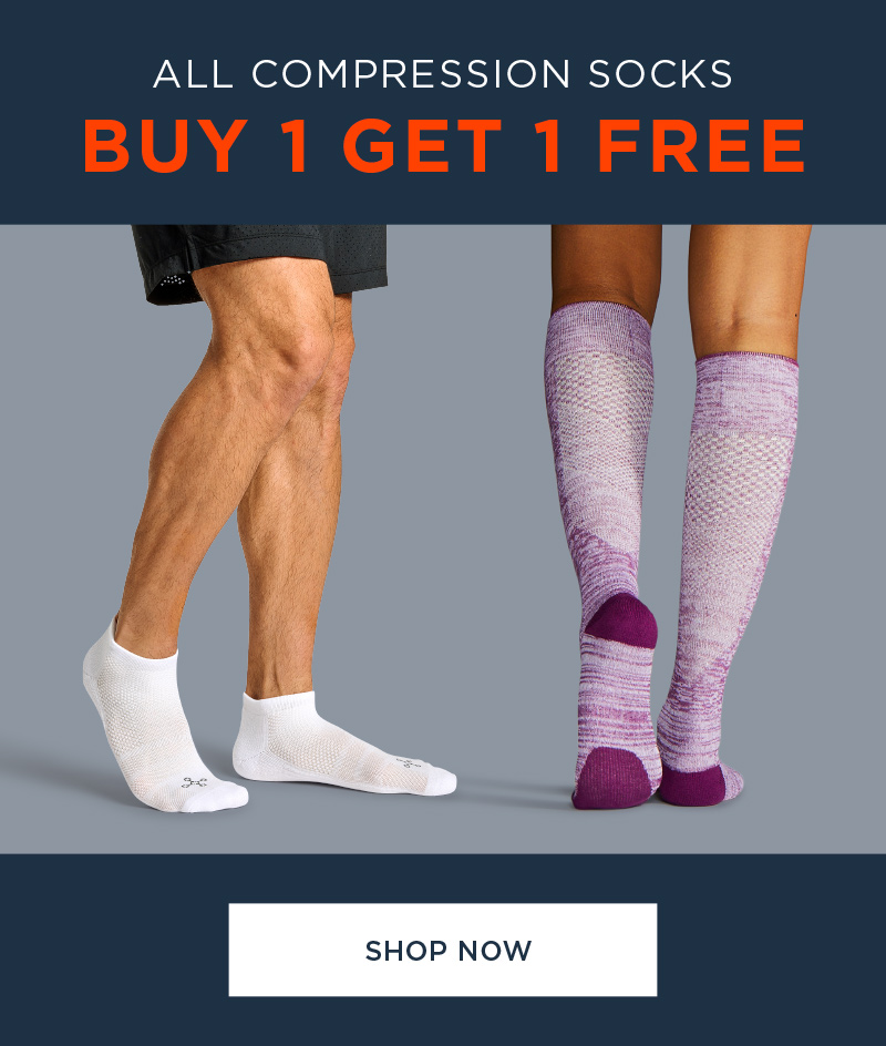 ALL COMPRESSION SOCKS BUY 1 GET 1 FREE SHOP NOW