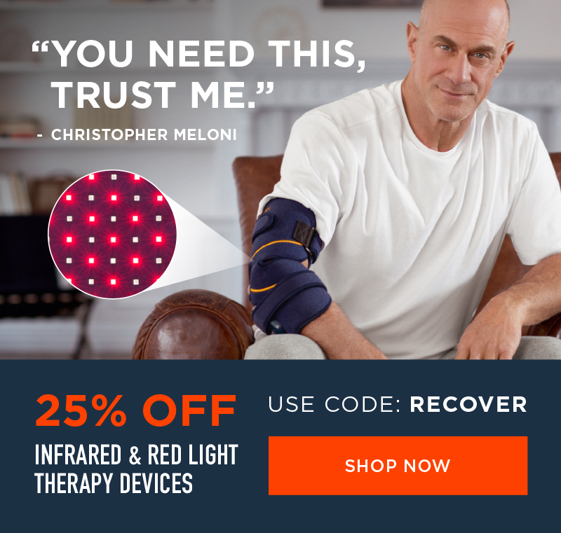 "YOU NEED THIS TRUST ME" 25% OFF INFRARED & RED LIGHT THERAPY DEVICES USE CODE: RECOVER SHOP NOW