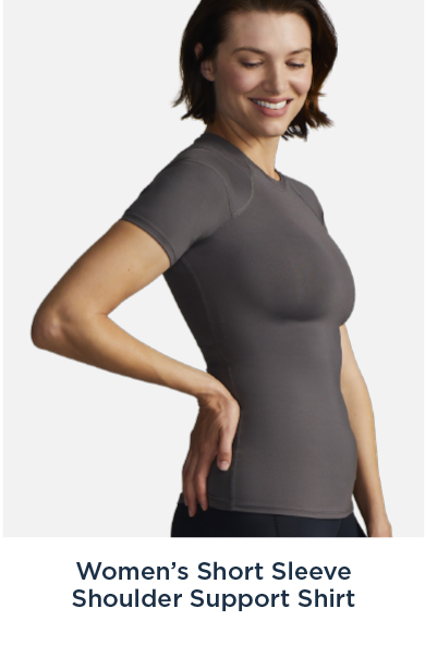 Women's Short Sleeve Shoulder Support Shirt