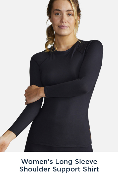 Women's Long Sleeve Shoulder Support Shirt