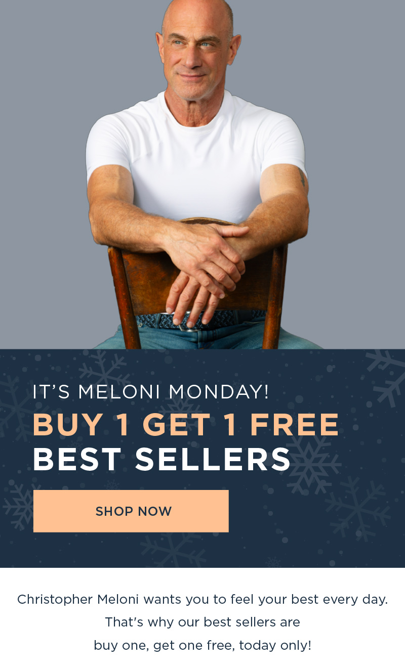 IT'S MELONI MONDAY! BUY 1 GET 1 FREE BEST SELLERS SHOP NOW