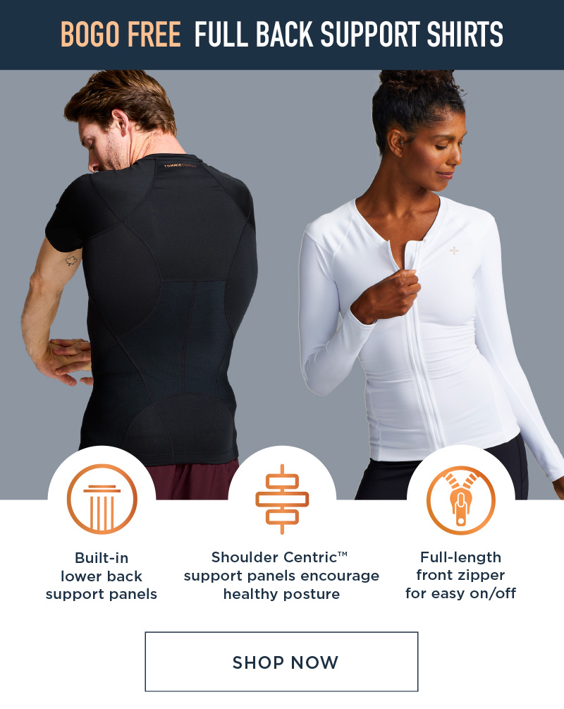 BOGO FREE FULL BACK SUPPORT SHIRTS SHOP NOW