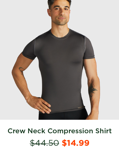 CREW NECK COMPRESSION SHIRT