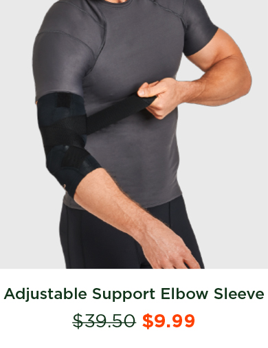 ADJUSTABLE SUPPORT ELBOW SLEEVE