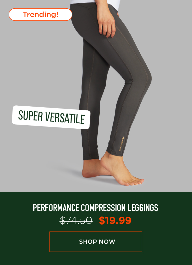 PERFORMANCE COMPRESSION LEGGINGS SHOP NOW