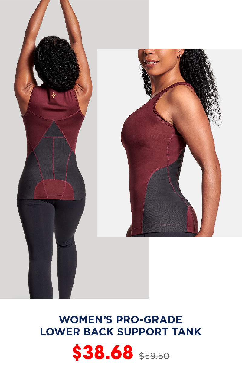 Women's Lower Back Support Tank