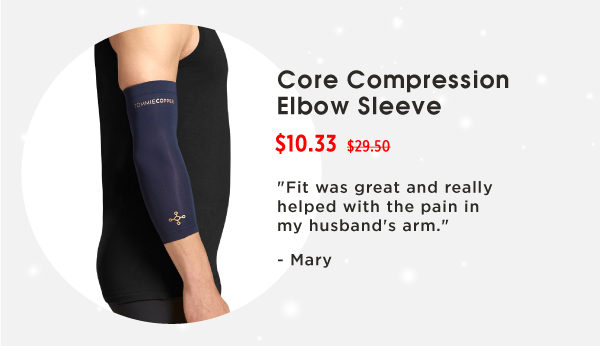 Men's Core Compression Elbow Sleeve