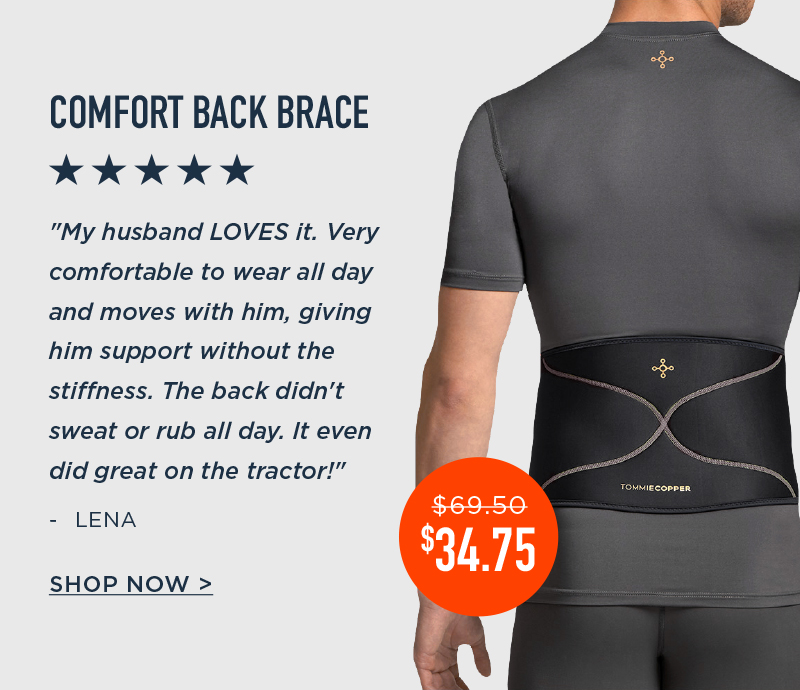 COMFORT BACK BRACE SHOP NOW